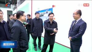 市委副書記、市長胡衡華蒞臨測威科技考察調研